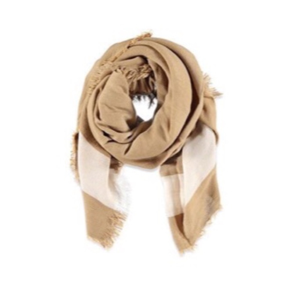 Stripe Patterned Scarf